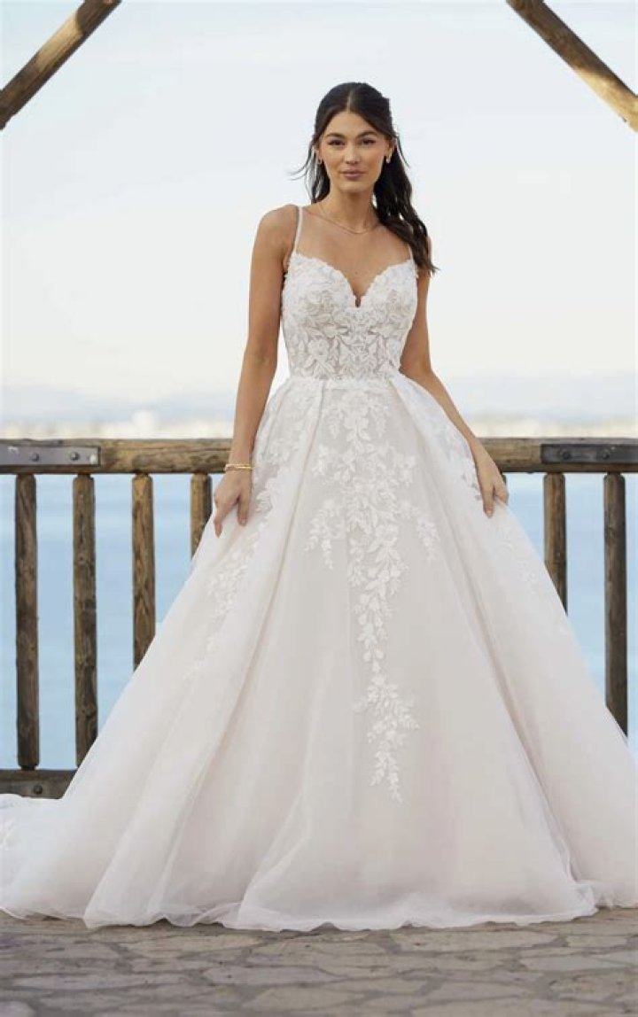 Discover The Allure Of Detachable Straps For Wedding Gowns
