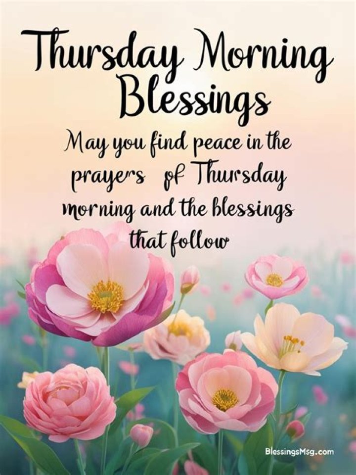 Discover The Power Of Thursday Prayer Quotes