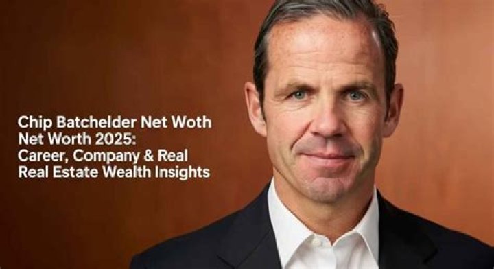 Unveiling Chip Batchelder's Net Worth: Discoveries And Insights