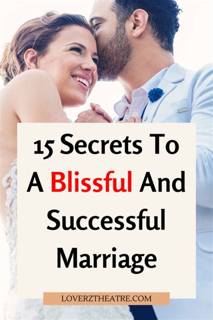 Unveiling The Secrets Of A Successful Marriage